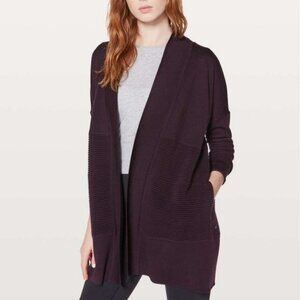 Lululemon Sit In Lotus Wrap II Black Cherry 8